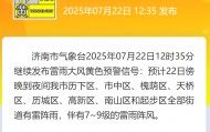 最新预警：历下、市中、槐荫、天桥、历城等多地有“下班雨”，阵风7~9级，下班早回家