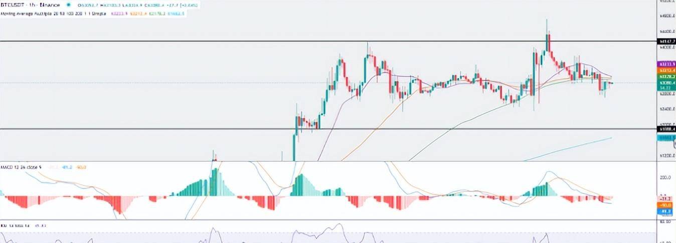 今日比特币价格：BTC 能否突破 64,000 美元的障碍，实现牛市反弹？