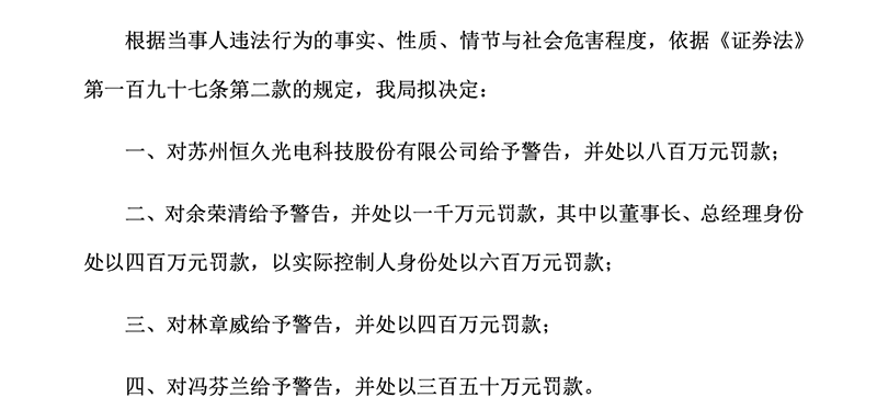 连续三年财务造假，重罚！